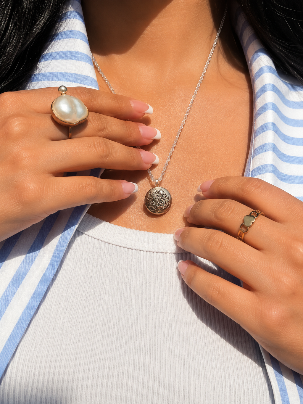 Ace It Confidence Locket Necklace